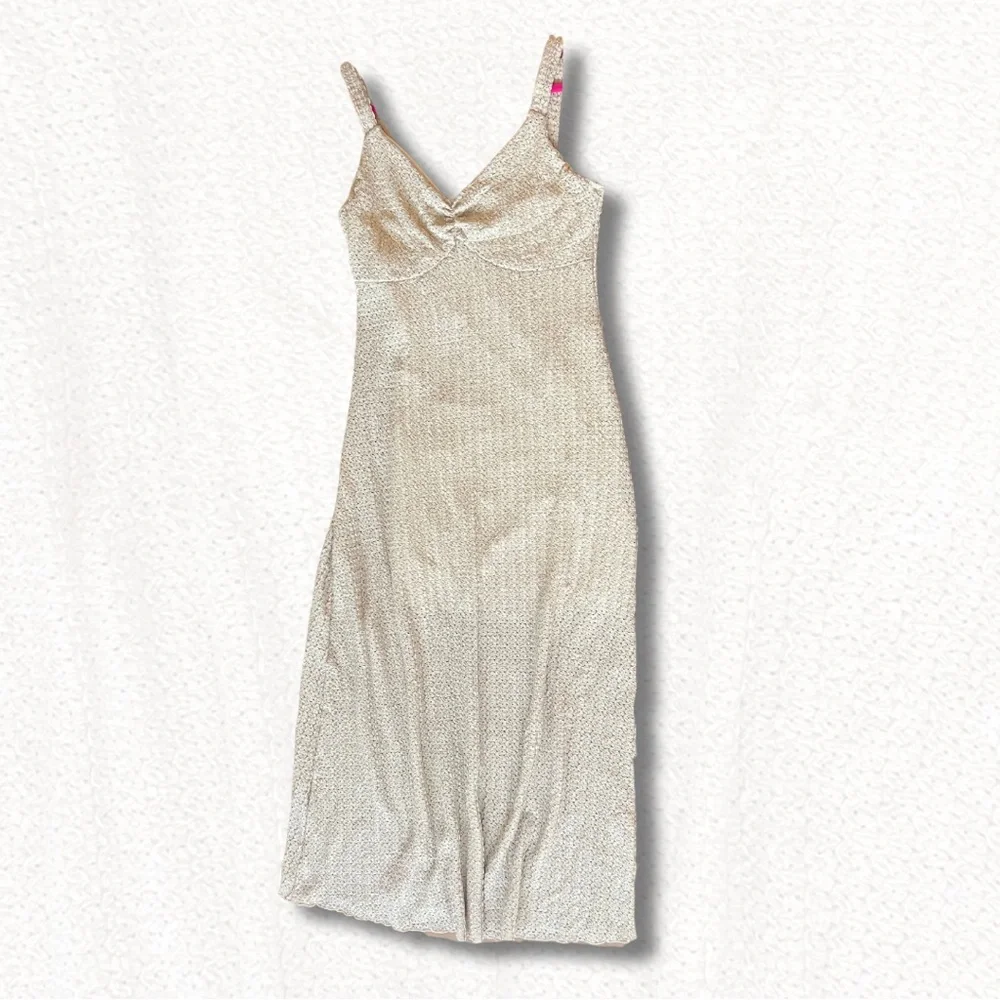 Jessica Simpson Cream Maxi Dress - Picture 1 of 4